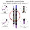 JiMiao Double Headed Different Coloring Markers Pen