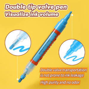 JiMiao Double-headed Valve Coloring Marker Pen