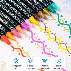 JiMiao Gouache Acrylic Coloring Marker Pen