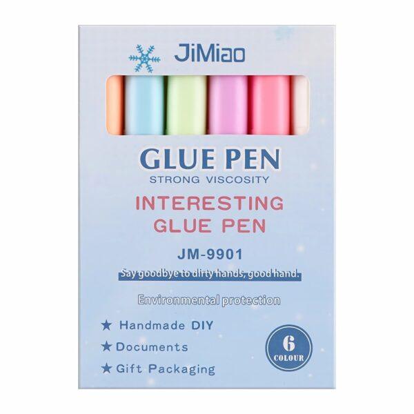 JiMiao Colorful Handmade Adhesive Markers Pen