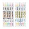 JiMiao Double-Headed Highlighter Markers Set