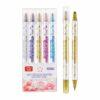 JiMiao Double Headed Metallic Color Marker Pen