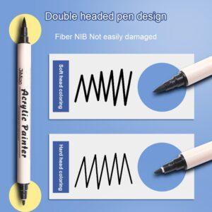 JiMiao Double-headed Acrylic Marker Pen