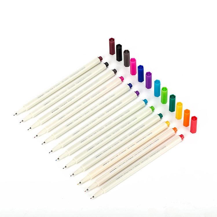 JiMiao Needle Tip Colorful Markers Pen Set