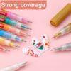 JiMiao Colorful Nail Art Coloring Marker Pen