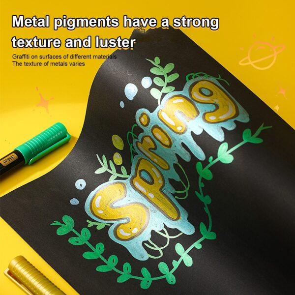 JiMiao Soft-Head Metallic marker