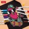 JiMiao Soft-headed Acrylic Marker Pen