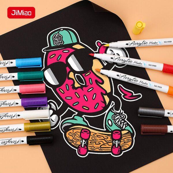 JiMiao Soft-headed Acrylic Marker Pen