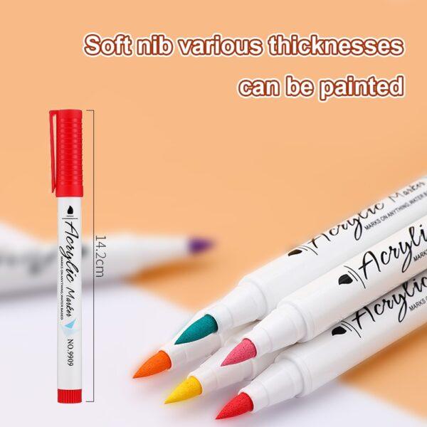 JiMiao Soft-headed Acrylic Marker Pen