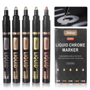 JiMiao Liquid Chrome Markers Set