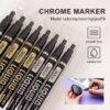 JiMiao Waterproof Metallic Color Marker Pen